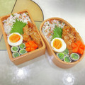 〜みみ〜's cooksnap of when they made くるくる♪豚薄切りの生姜焼き＊お弁当にも.
