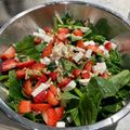 Shalva Avanashvili's cooksnap of when they made Spinach Strawberry Green Apple Salad.