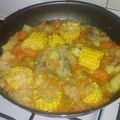 El cooksnap de Edith Edita cuando hizo Guiso de arroz, lentejas y pollo.