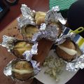 El cooksnap de Fernanda Montenegro cuando hizo Papas horneadas con queso 🥔🧀.