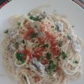 El cooksnap de Liduvikita Vitela cuando hizo Pasta a la crema de champiñones.