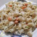 Ankita Kapil Varshney's cooksnap of when they made Macaroni in White Sauce.