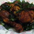 Cooksnap Julia ALeen Aireish semasa beliau membuat Ayam Goreng Berempah Rangup.