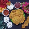 Daxa Parmar's cooksnap of when they made Aloo Puri.