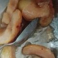El cooksnap de Fernanda Nin Nicola cuando hizo Membrillos en almíbar.