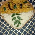 Naushaba Parveen का कुकस्नैप जब उन्होंने कढ़ी चावल (Kadhi Chawal recipe in Hindi) बनाया था।