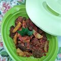 Cooksnap dari Minah Miarso untuk resep Dendeng  sapi+kentang sambalado mudah, praktis,nikmat...