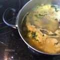 El cooksnap de soledad sierra ortega cuando hizo Merluza en salsa con gambas y almejas.