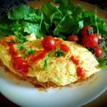 isabel maloum's cooksnap of when they made Omurice.