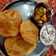 Anupama Maheshwari का कुकस्नैप जब उन्होंने मूंग दाल कचौड़ी विथ आलू सब्जी  (moong dal kachodi with aloo sabzi recipe in Hindi) बनाया था।