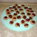 El cooksnap de Nati Erard cuando hizo Pepas integrales sin huevo de batata y dulce de leche.