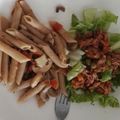 El cooksnap de GSolís IAlejandra cuando hizo Pasta integral con espinacas.