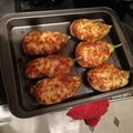 El cooksnap de Lorena guerrero naranjo cuando hizo Berenjenas rellenas de carne picada.