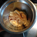 El cooksnap de virgi cuando hizo Hummus de garbanzos en 5 minutos.