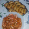 El cooksnap de Mari Carmen cuando hizo Gambas en salsa a la sidra.