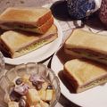 ruris7's cooksnap of when they made コンビーフのサンドウィッチ.
