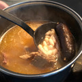 El cooksnap de Sara PA cuando hizo Fabada Asturiana.