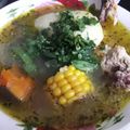 El cooksnap de Teresita Felíz cuando hizo Cazuela de ave.
