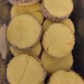 El cooksnap de Gabriela Varela cuando hizo Alfajores de maicena.
