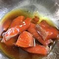 まこまこ♡'s cooksnap of when they made 味付けサーモン☆ごま油めんつゆ漬け.