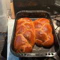 Blanka Mayer Cooksnap-ja, amikor elkészítette a(z) Cukormentes teljes kiőrlésű húsvéti kalács receptet.