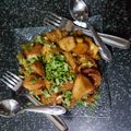 Sapna Kotak Thakkar's cooksnap of when they made Schezwan Idli-Chilli.