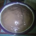 El cooksnap de karen daiana baez corbo cuando hizo Crema de chocolate (postre).
