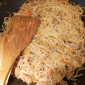 El cooksnap de Marsel cuando hizo Bami Goreng (o Nasi Goreng).