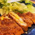 とも・たいママ's cooksnap of when they made 生姜焼き用肉で♡チーズinとんかつ♬.