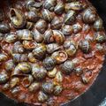 El cooksnap de maria jesus balciscueta cuando hizo Caracoles en salsa.