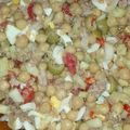 El cooksnap de Lola cuando hizo Ensalada de garbanzos.