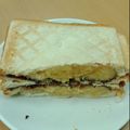 陳伽瑜 的 香蕉巧克力-熱壓吐司 cooksnap