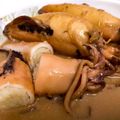 Cooksnap Farah Amanina semasa beliau membuat Ketupat Sotong.
