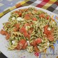 Cooksnap από SofiaGiann στη συνταγή Μακαρόνια με (ελαφρύ) πέστο βασιλικού