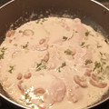 El cooksnap de Ingrid Parra Diaz cuando hizo Lomo con nata y champiñones.