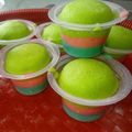 Cooksnap dari Dewiie Piliang untuk resep Rainbow Cake Kukus Mini Cup