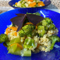 El cooksnap de Nicole Moller / @chefnicolemoller cuando hizo Guiso de mote y verduras.