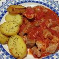 Patricia Copello 's cooksnap of when they made Pork in tomatoes 🍅.