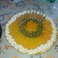 El cooksnap de Monica Machado Vargas cuando hizo Tarta de Frutillas con Crema.