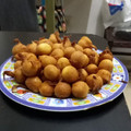 El cooksnap de Belencita cuando hizo Buñuelos caseros tradicionales.