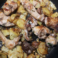El cooksnap de UnaBrujita cuando hizo Conejo al ajo cabañil.