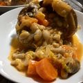 El cooksnap de Marieta cuando hizo Osso Bucco estofado a la mandarina🍊.