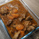 El cooksnap de cesar neovega cuando hizo Carne en salsa (olla rápida).