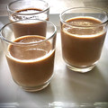 El cooksnap de Mabi cuando hizo Smoothie de nísperos y zanahoria.