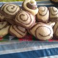 El cooksnap de Valentina Concha cuando hizo Galletas bicolor.