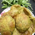 Shivani Mathur's cooksnap of when they made Healthy n tasty palak puri.
