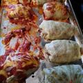 Joe's cooksnap of when they made Cee's Cabbage Rolls.