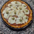 El cooksnap de cmpauwels cuando hizo Pizza con masa de zanahoria.