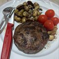 Cooksnap dari Viqe SY untuk resep Rib eye Steak with mushroom gravy sauce (dg saus kearifan lokal)