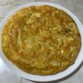 El cooksnap de Rodin cuando hizo Tortilla de patatas con roquefort.